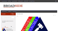 Desktop Screenshot of broadside.dresden.us